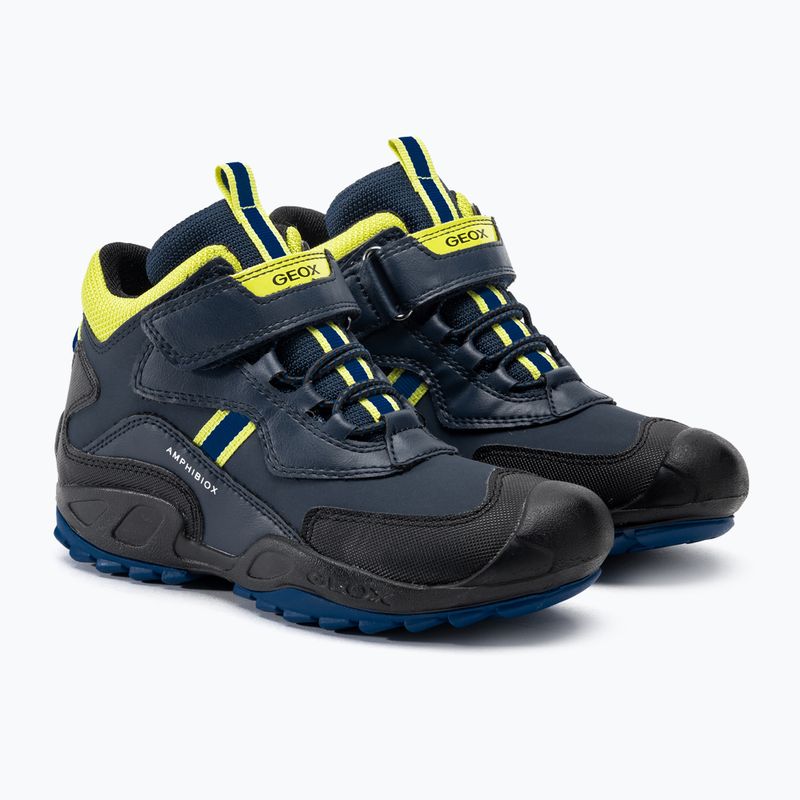 Scarpe Geox junior New Savage Abx navy/verde lime 4