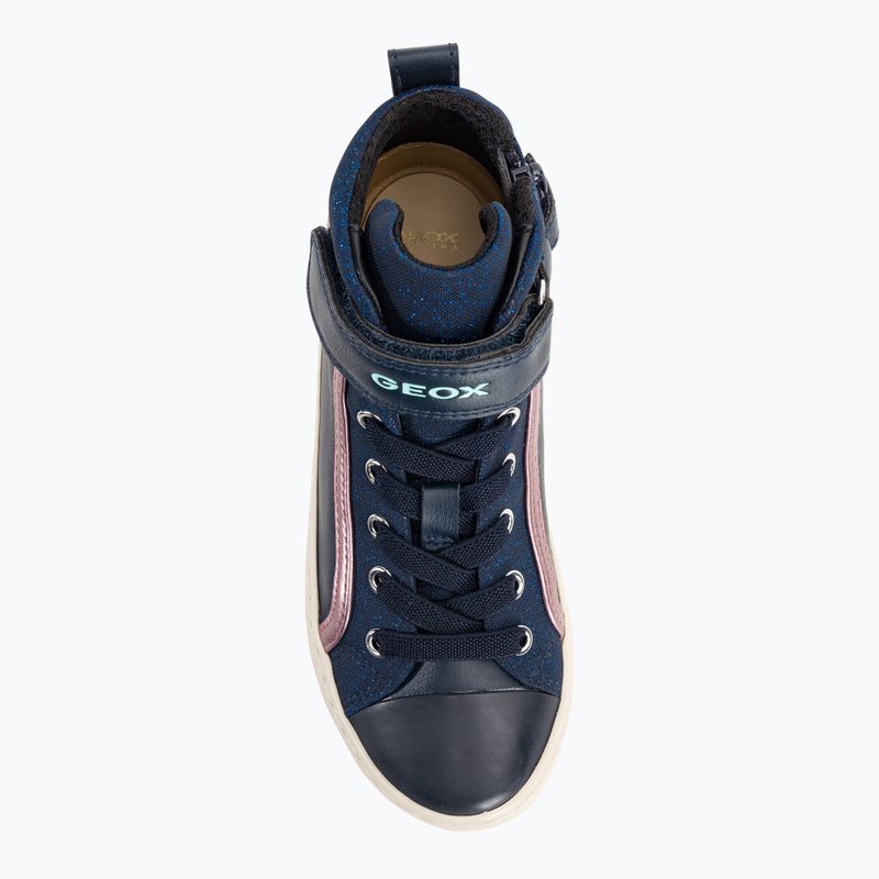 Geox Kalispera navy/argento scuro scarpe junior 6