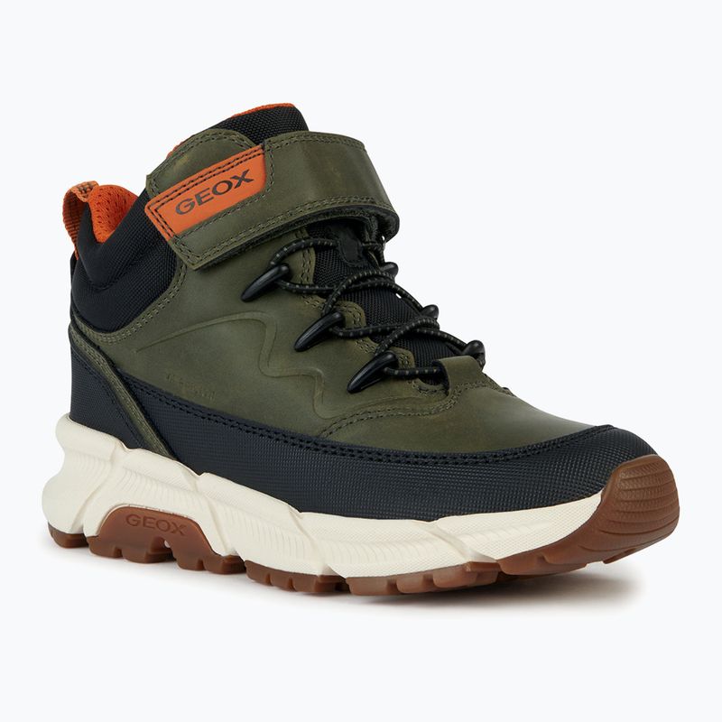 Geox Flexyper Plus militare/arancio scarpe junior 8