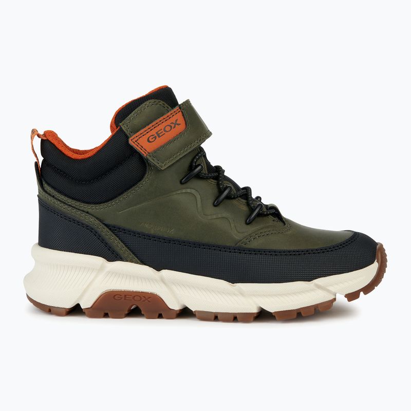 Geox Flexyper Plus militare/arancio scarpe junior 9