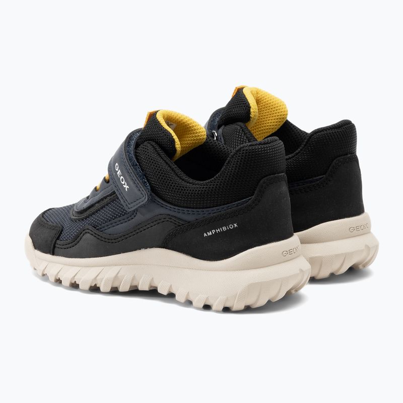 Geox Simbyos Abx scarpe junior navy/oro 3