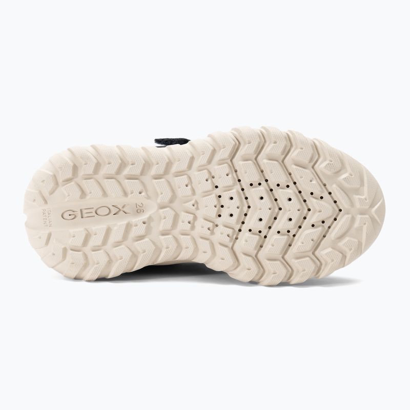 Geox Simbyos Abx scarpe junior navy/oro 5