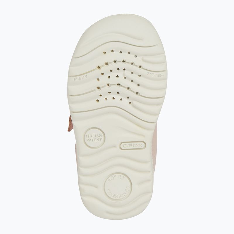 Geox Macchia rosa / avorio scarpe per bambini 6