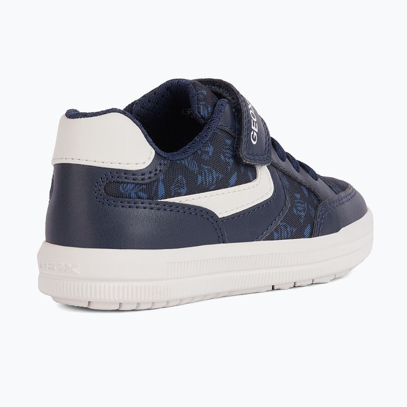 Geox Arzach blu oceano/bianco scuro scarpe junior 11