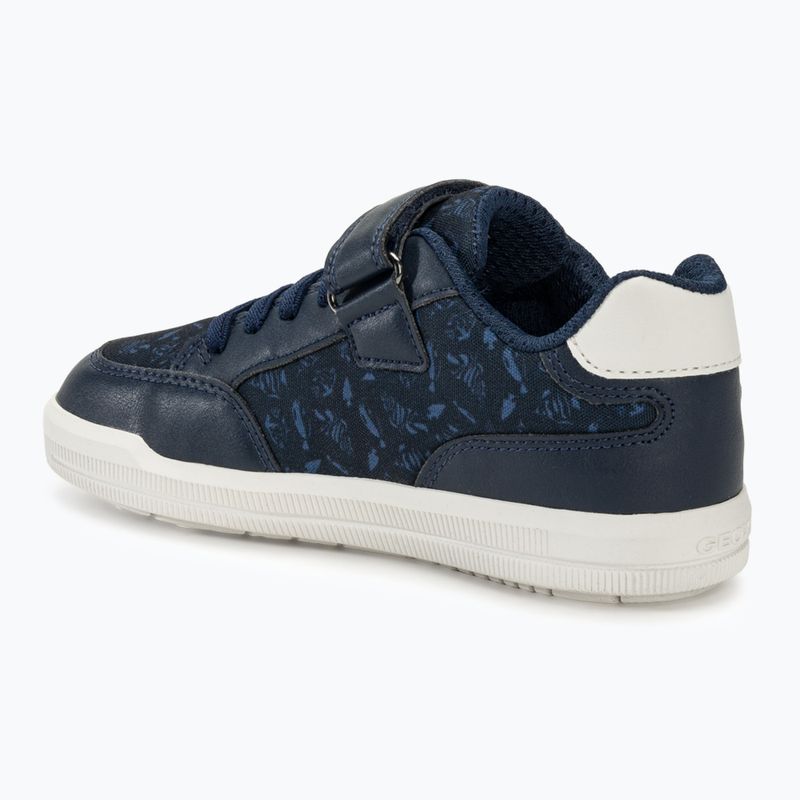 Geox Arzach blu oceano/bianco scuro scarpe junior 3