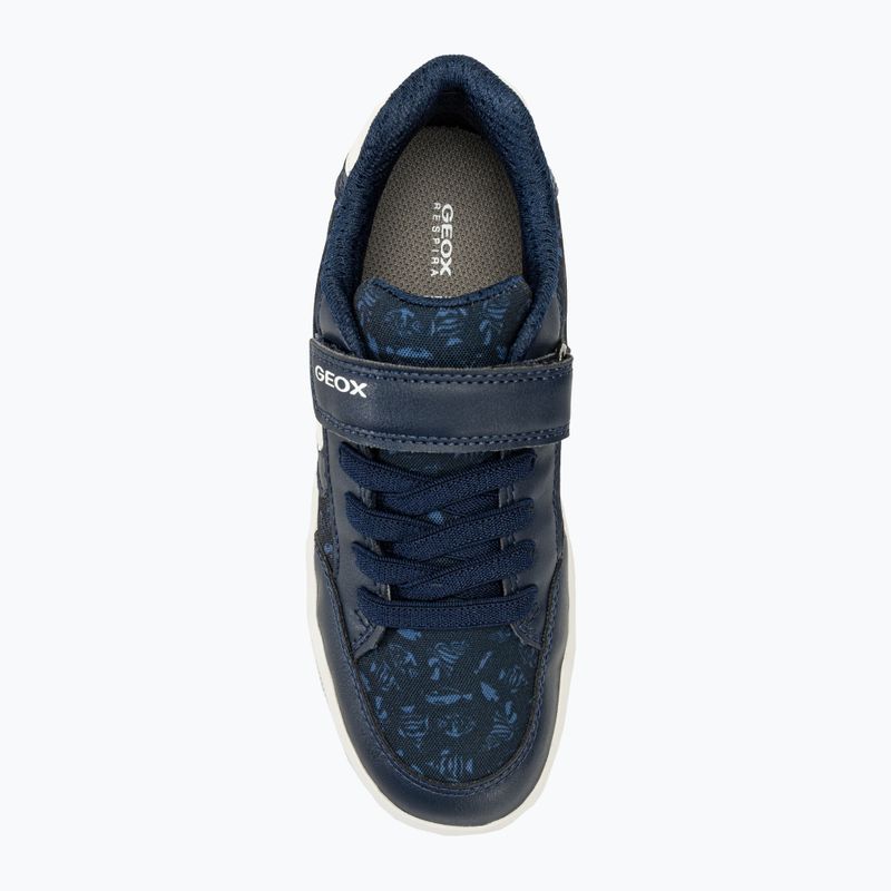 Geox Arzach blu oceano/bianco scuro scarpe junior 6