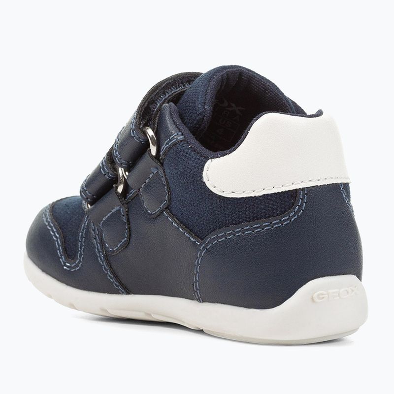 Geox Elthan navy / bianco scarpe da bambino 10