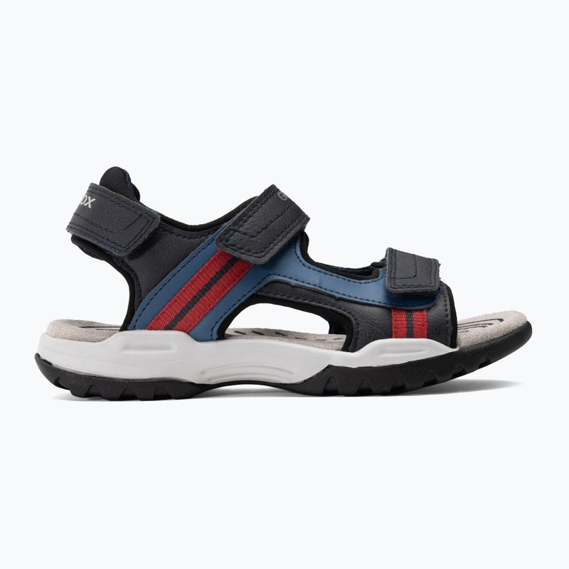 Geox Borealis sandali junior blu oceano/rosso 2
