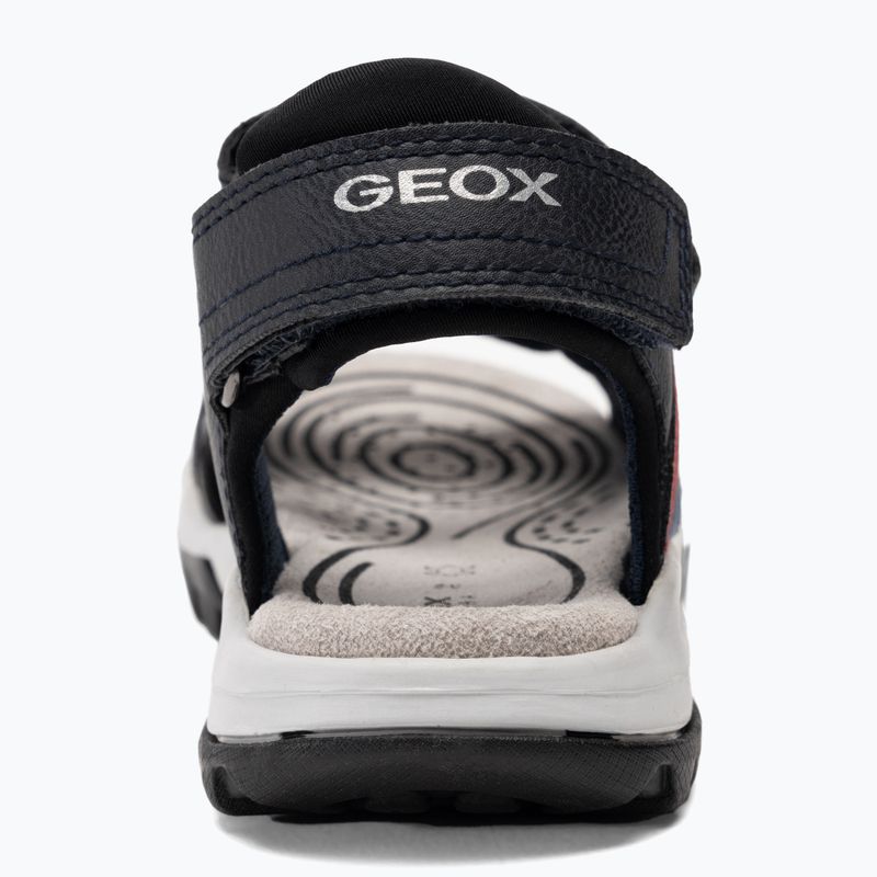 Geox Borealis sandali junior blu oceano/rosso 6