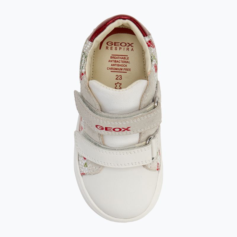 Geox Biglia scarpe da bambino bianco / rosso 5