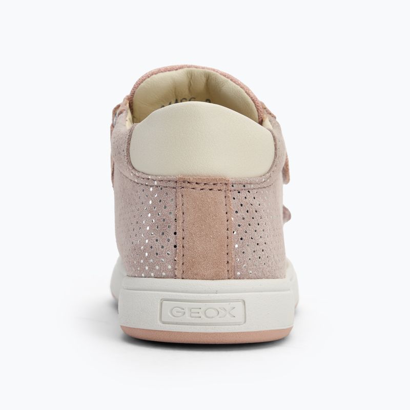 Geox Biglia scarpe da bambino rosa chiaro / bianco 6