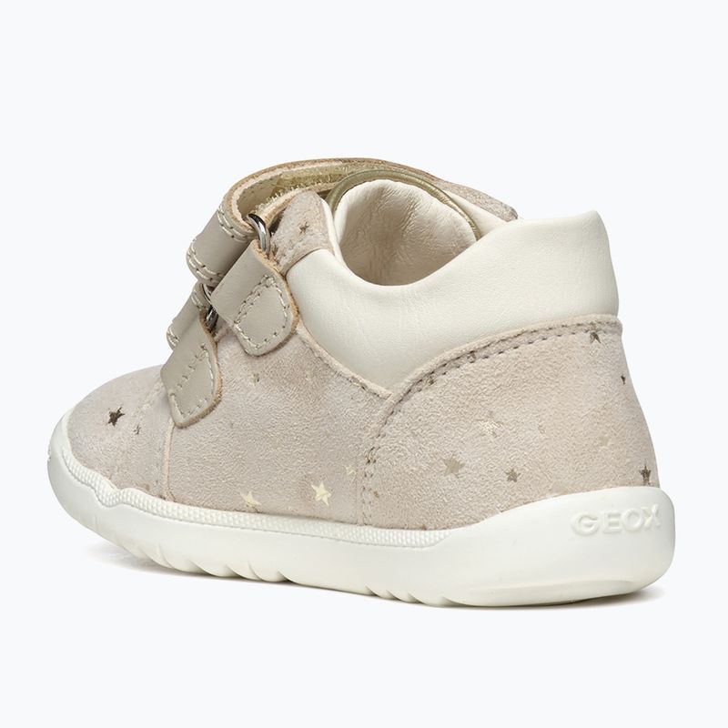 Geox Macchia beige / oro scarpe da bambino 10