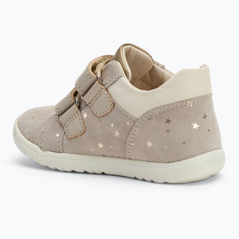 Geox Macchia beige / oro scarpe da bambino 3