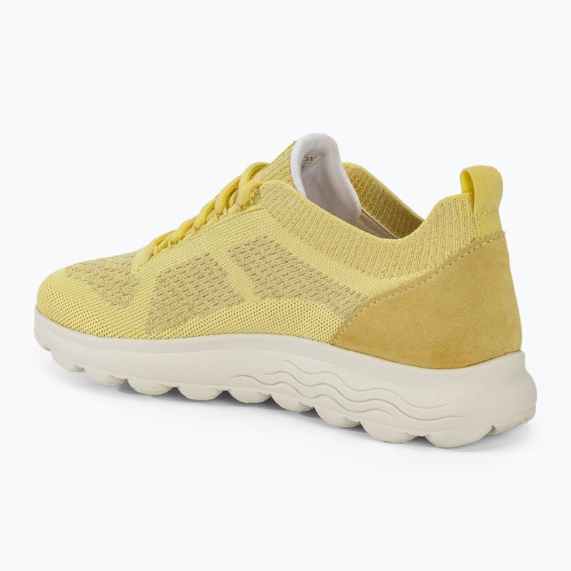 Geox Spherica scarpe donna giallo chiaro 4