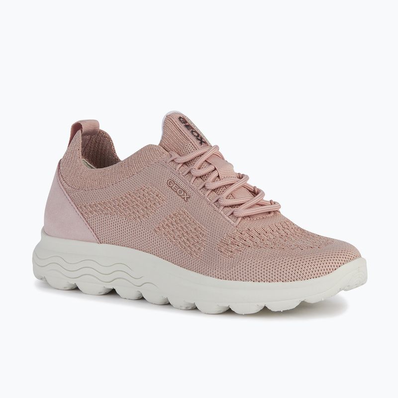 Scarpe Geox Spherica rosa chiaro da donna 9