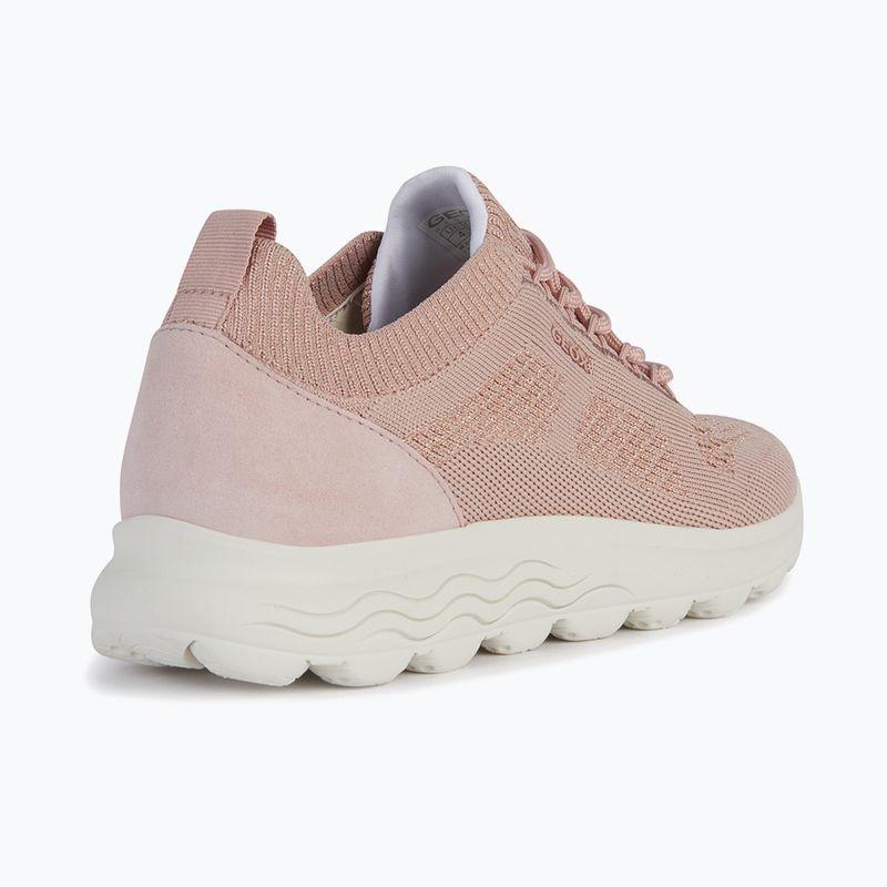 Scarpe Geox Spherica rosa chiaro da donna 11