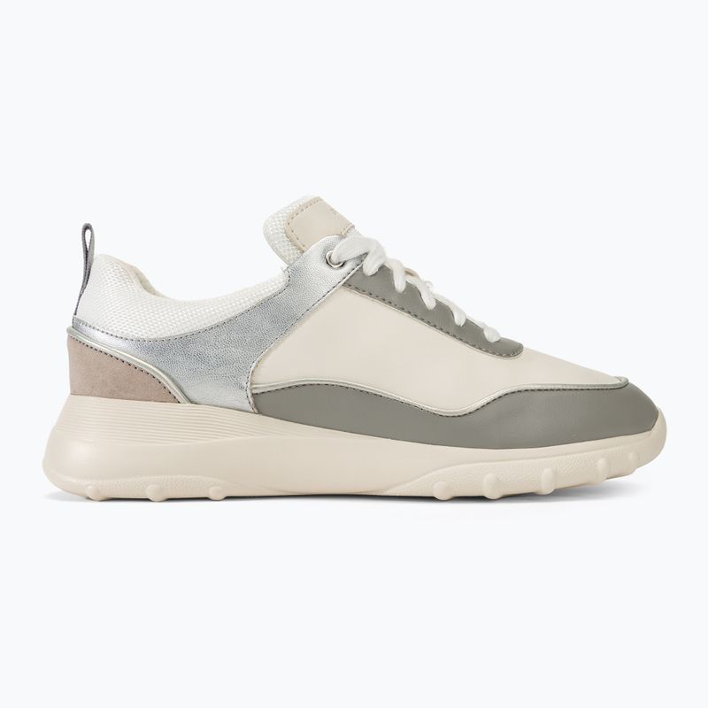 Geox scarpe donna Alleniee grigio/bianco ottico 3