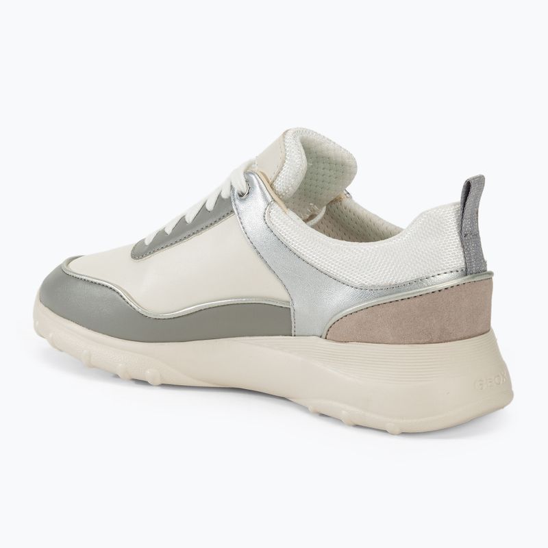 Geox scarpe donna Alleniee grigio/bianco ottico 4