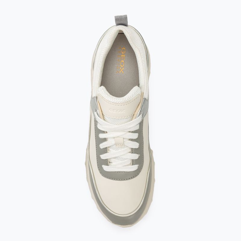Geox scarpe donna Alleniee grigio/bianco ottico 6
