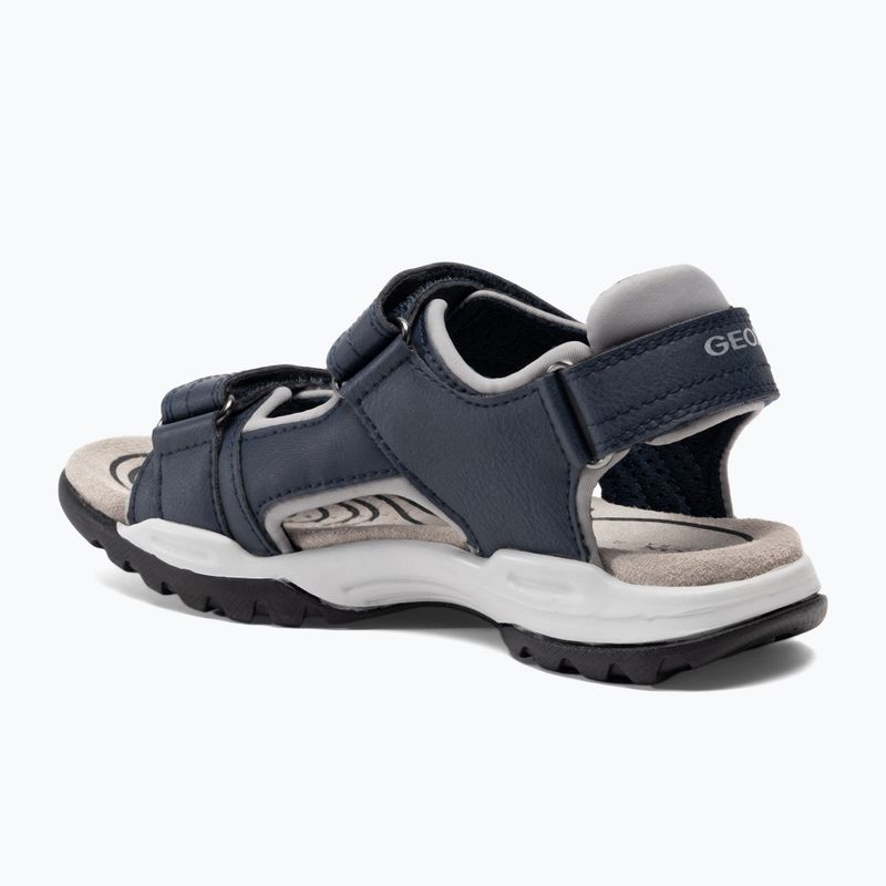 Geox Borealis, sandali junior blu oceano/oro 3