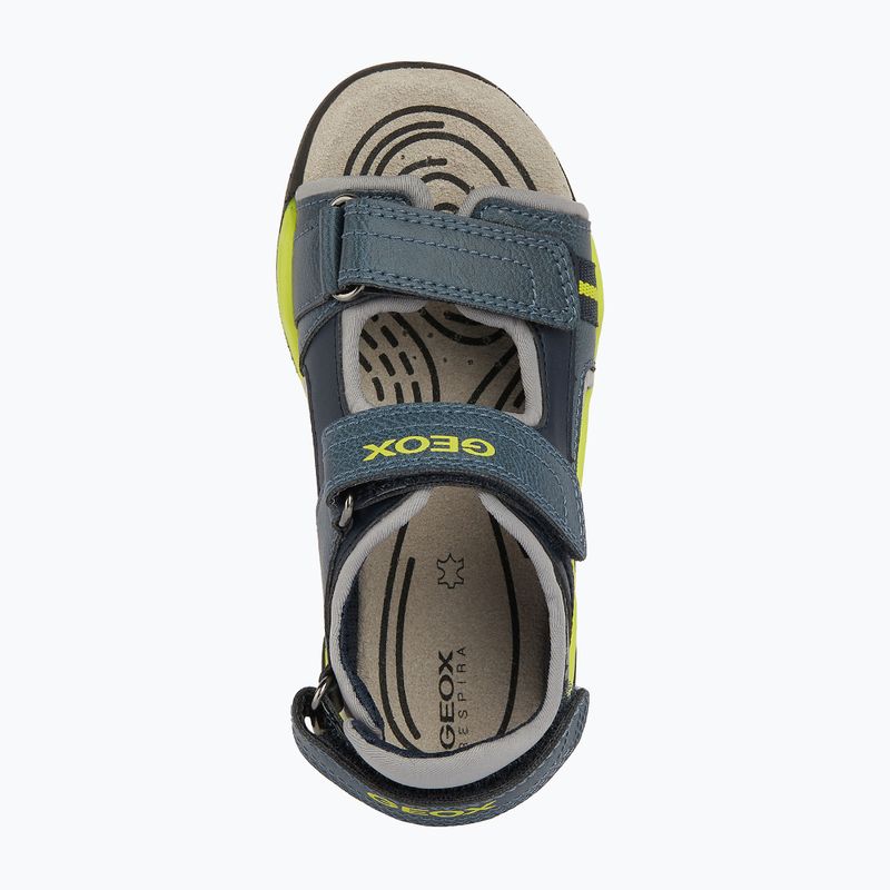 Geox Borealis avio/lime sandali junior 13