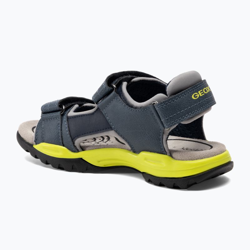 Geox Borealis avio/lime sandali junior 3