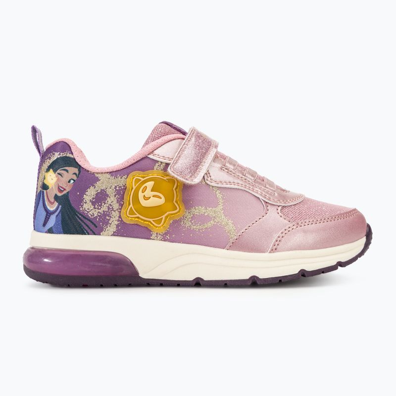 Scarpe Geox Spaceclub junior rosa/viola chiaro 2