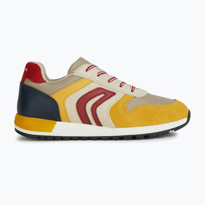 Geox Alben beige/giallo scarpe junior 9