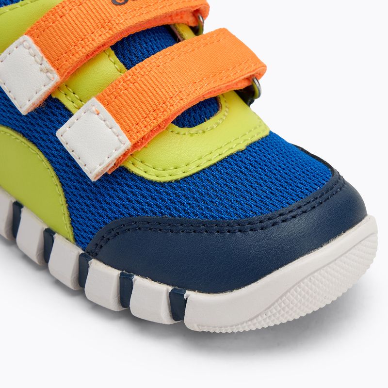 Geox Iupidoo royal / arancione scarpe da bambino 7