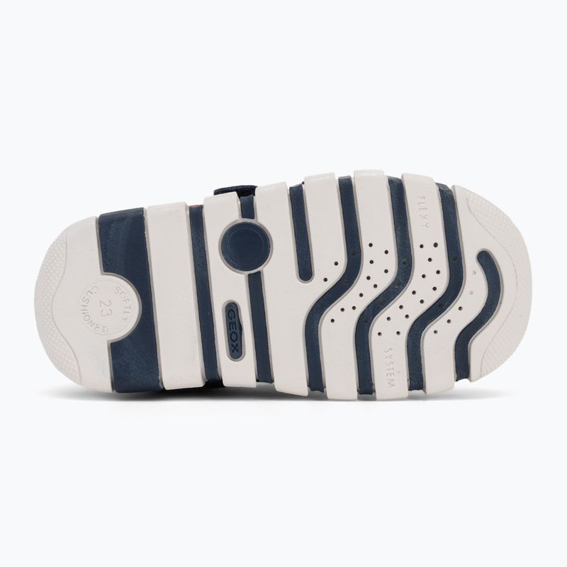 Geox Iupidoo - scarpe per bambini, blu/rosso scuro 4