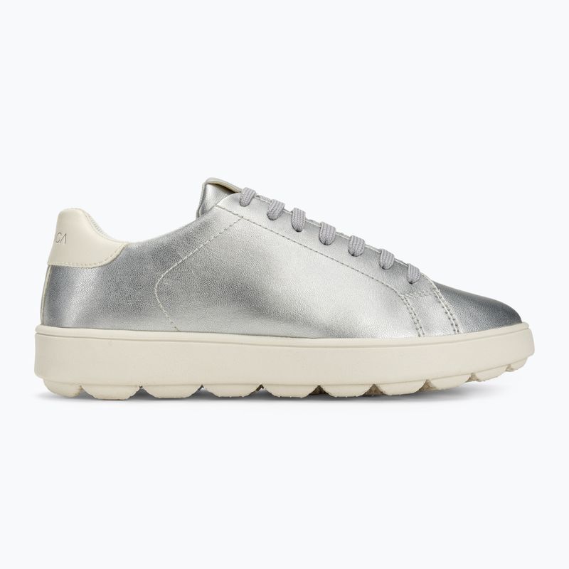 Geox Spherica Ecub-1 argento/bianco ottico scarpe da donna 3