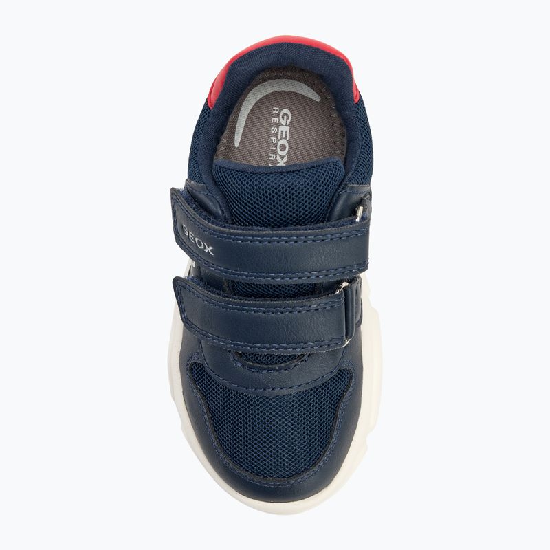 Scarpe Geox per bambini Ciufciuf mesh navy / rosso 5