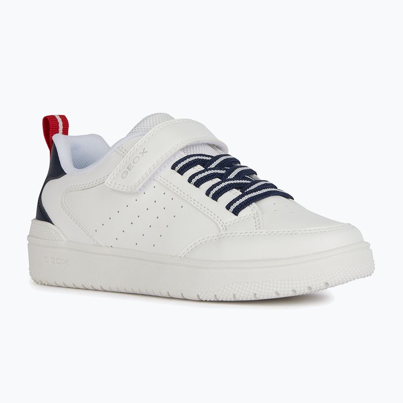 Scarpe Geox Washiba junior bianco/blu oceano 8