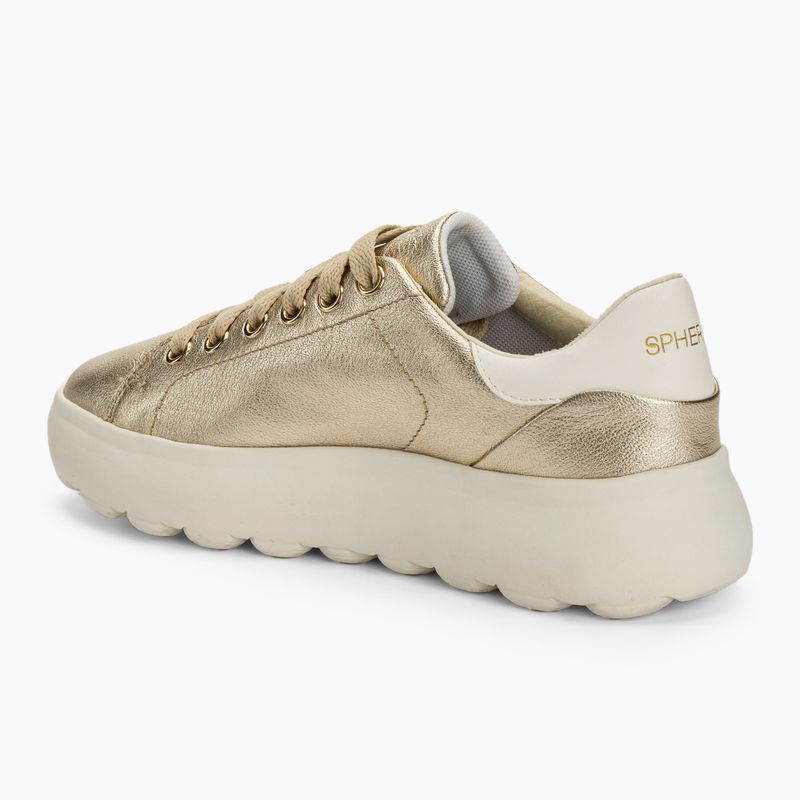 Geox Spherica EC4.1 oro/bianco ottico scarpe da donna 4