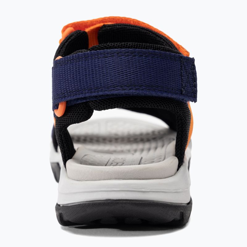 Geox Borealis sandali junior blu oceano/arancio 6