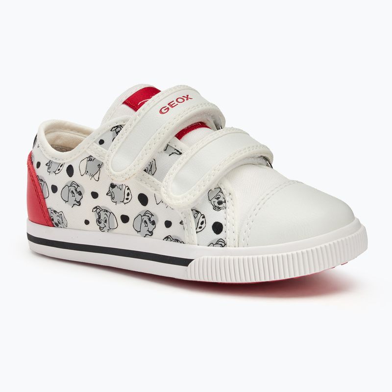 Geox Kilwi scarpe da bambino bianco / rosso