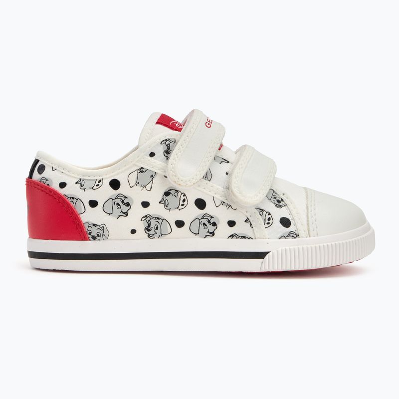 Geox Kilwi scarpe da bambino bianco / rosso 2