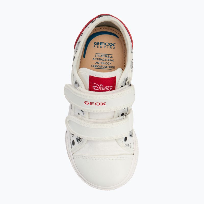 Geox Kilwi scarpe da bambino bianco / rosso 5