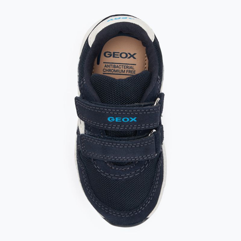 Geox Alben scarpe da bambino bianco/marino 5