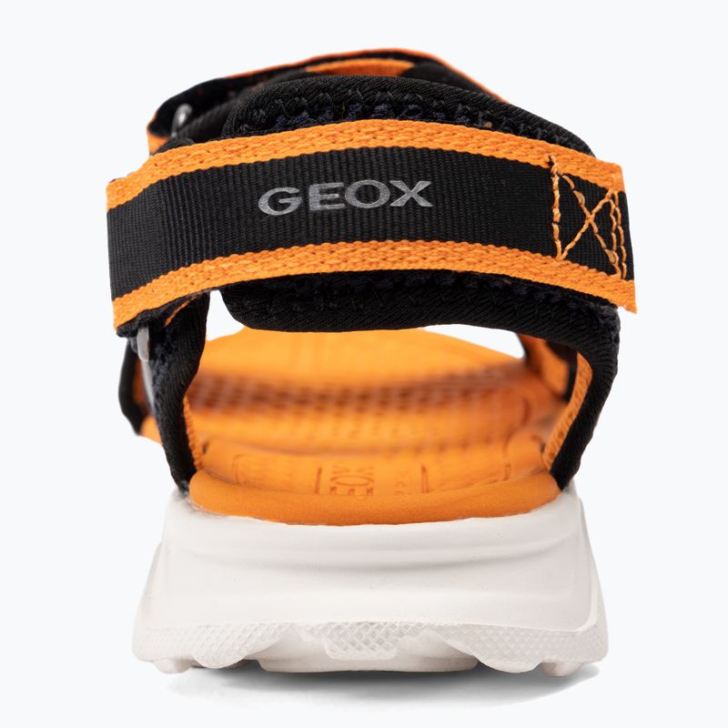 Geox Airadyum blu oceano/arancio sandali junior 6