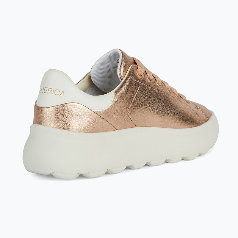 Geox Spherica EC4.1 scarpe da donna oro rosa/bianco ottico 12