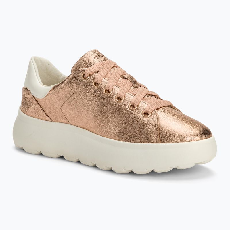 Geox Spherica EC4.1 scarpe da donna oro rosa/bianco ottico