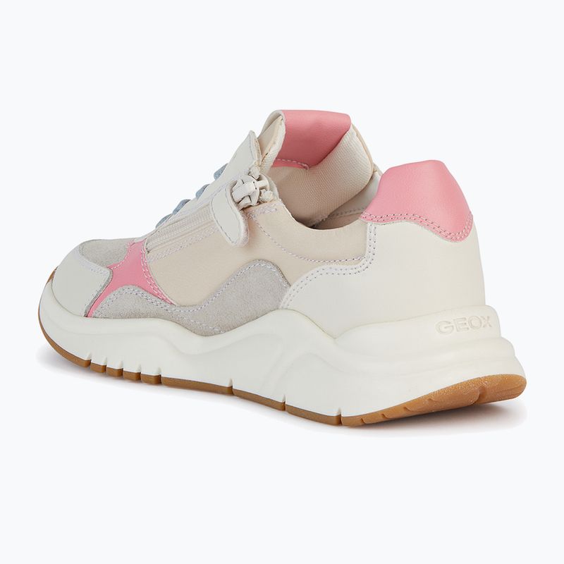 Scarpe Geox Mawazy avorio chiaro/corallo chiaro junior 10