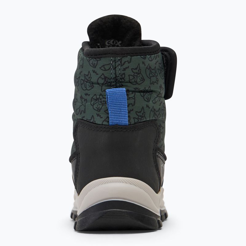 Geox Flanfil ABX nero / foresta stivali da neve per bambini 6
