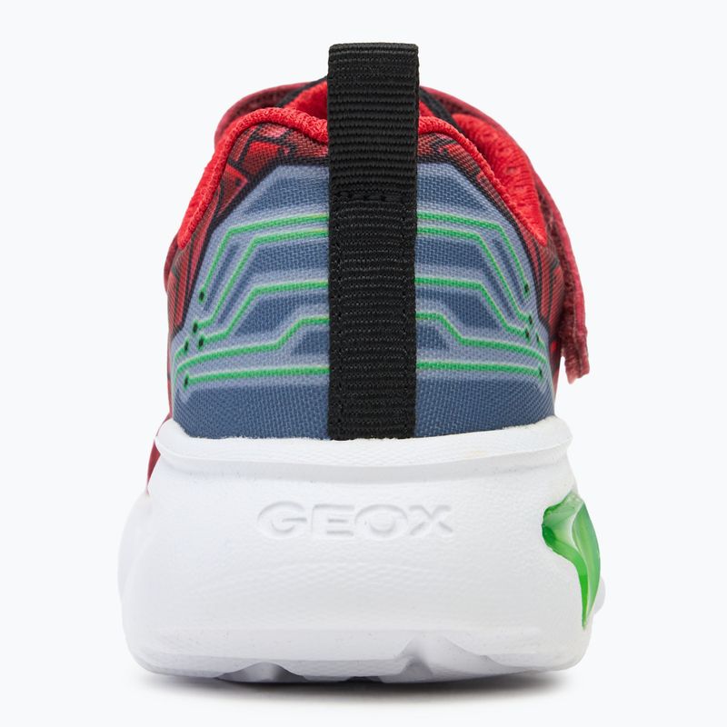 Geox Assister scarpe da bambino rosso scuro 6