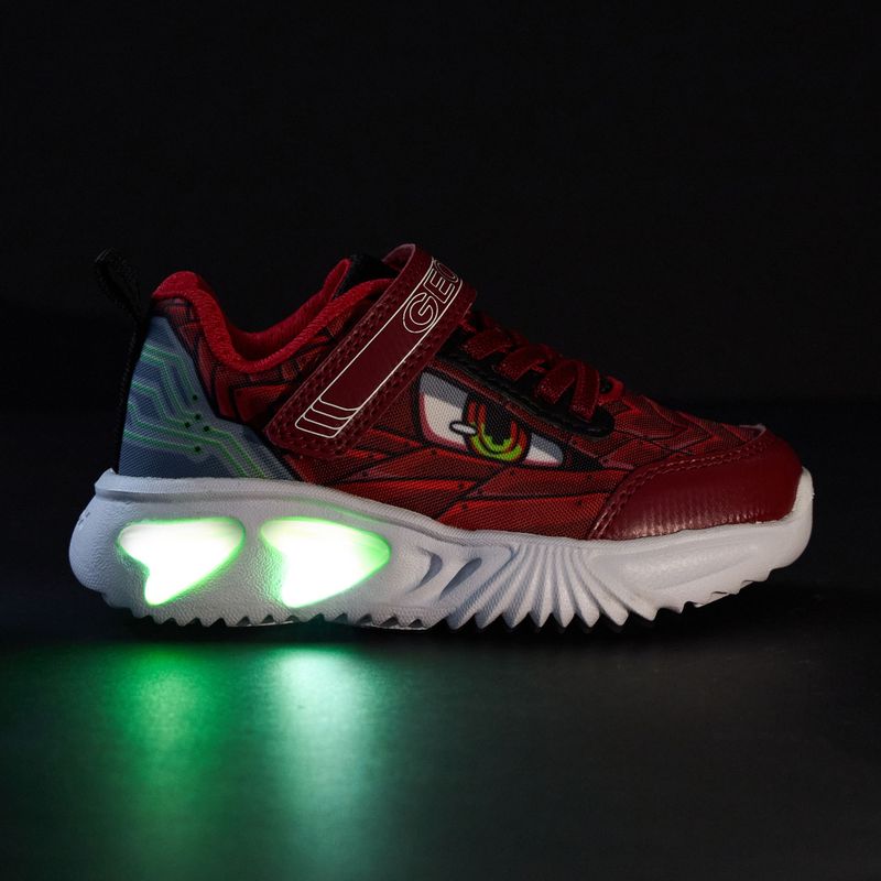 Geox Assister scarpe da bambino rosso scuro 8