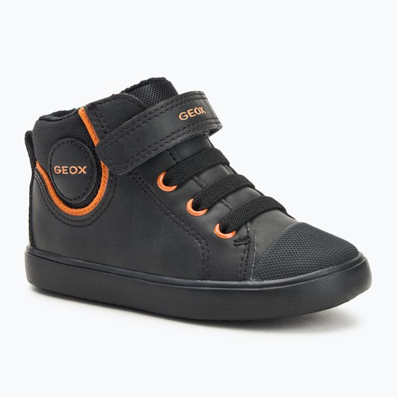 Geox Gisli nero/arancio scuro scarpe da bambino