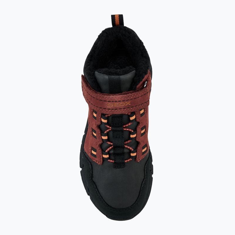 Geox Flexyper ABX vino/nero scarpe junior 5