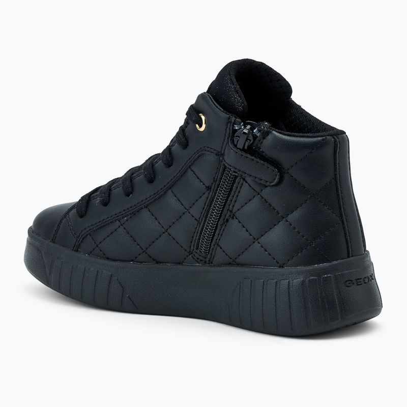 Geox Mikiroshi scarpe junior nero/platino 3