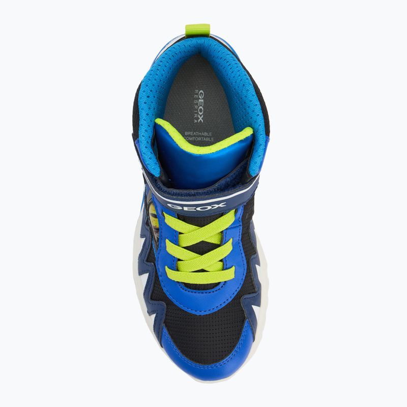 Geox Ciberdron scarpe da bambino blu/verde lime 5